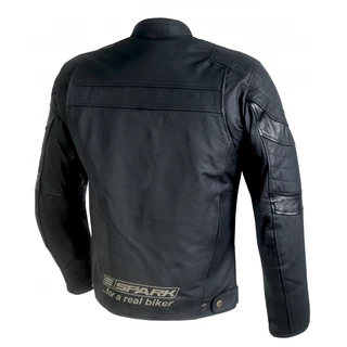 Men’s Leather Moto Jacket SPARK Dark