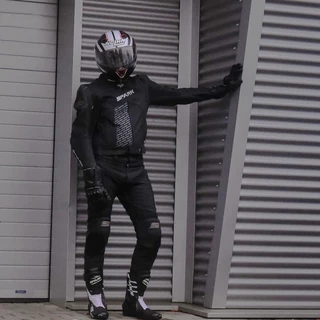 Men’s Leather Moto Pants Spark ProComp
