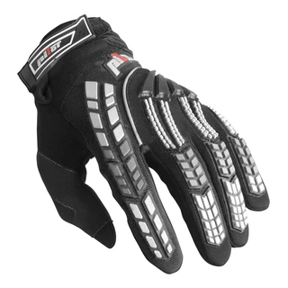 Kinder Motocross-Handschuhe Pilot - 5 - schwarz