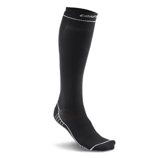 Compression Knee Socks CRAFT Body Control - Orange-White - Black
