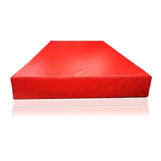 Gymnastická žinenka inSPORTline Suarenta T25 200x90x40 cm - čierna - červená