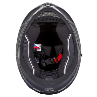 Motorcycle Helmet Cassida Integral 3.0 Turbohead - Matt Black/Silver