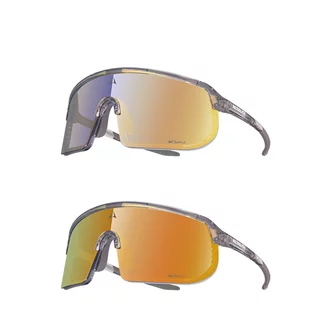 Photochromic Sunglasses Altalist Kaku SP2 - Crystal Grey with Gold Lenses