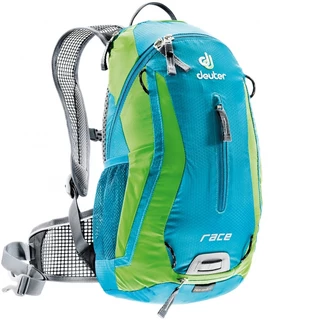 Cycling Backpack DEUTER Race X 2016 - Blue-Green