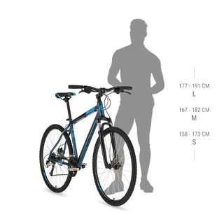 Pánsky crossový bicykel KELLYS CLIFF 10 28" 6.0
