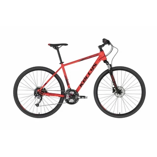 Pánsky crossový bicykel KELLYS PHANATIC 10 28" - model 2021 - 2.akosť - Red
