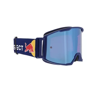Motocross Goggles RedBull Spect Spect Strive, modré matné, plexi modré zrcadlové