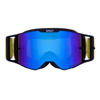 Motocross Goggles Red Bull Spect Torp, Matte Blue, Blue Mirrored Lens