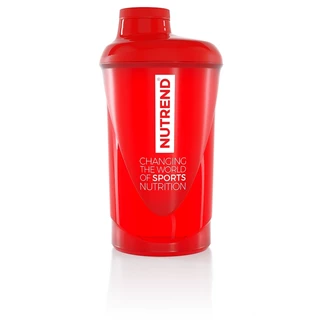 Shaker Nutrend 2019 600 ml - modrá - červená