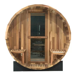 Barrel Sauna inSPORTline Viduor 400 – Cedar Wood