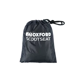 Plachta na sedla skútrů Oxford Scooter Seat Cover M černá