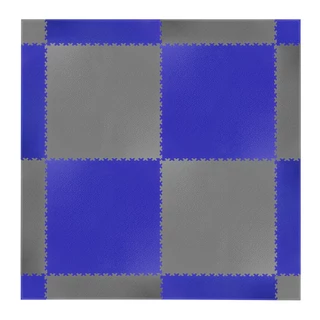 Puzzle zátěžová podložka inSPORTline Simple modrá