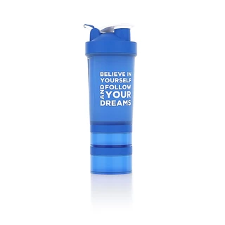 Nutrend Shaker mit Dosierer 450 ml+ - blau - blau