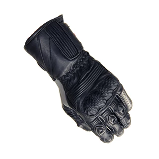 Leather Motorcycle Gloves Spark Modena - Black-Grey