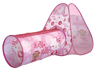 Hello Kitty Tent For Children With Tunnel