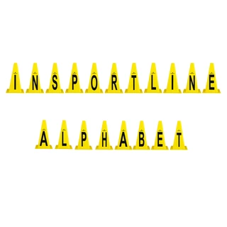 Пластмасови конуси inSPORTline Alphabet 23 см.