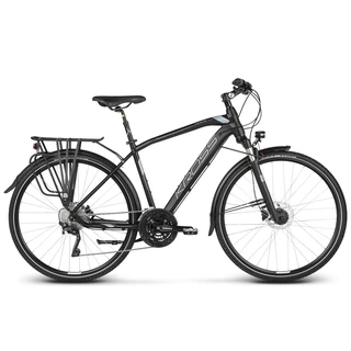 Kross Trans 10.0 28" Herren trekking Fahrrad - Modell 2020 - schwarz/metall/silbern