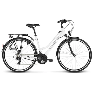 Kross Trans 1.0 28" Damen Trekking Fahrrad - Modell 2020 - weiß-schwarz