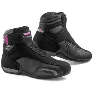 Motorcycle Boots Stylmartin Vector Lady - Black-Pink - Black-Pink