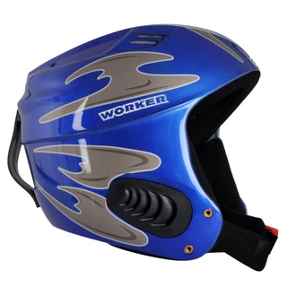 Vento Gloss Graphics Ski Helmet  WORKER - Blue  Graphics