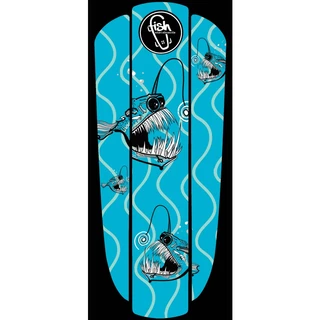 Penny Board Sticker Fish Classic 22” - Green Fish