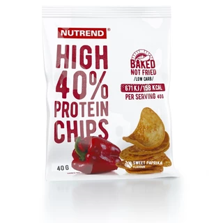 Proteinové chipsy Nutrend High Protein Chips 6x40g