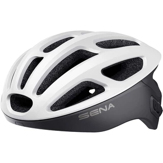 SENA R1 Fahrradhelm mit integriertem Headset - matt weiß