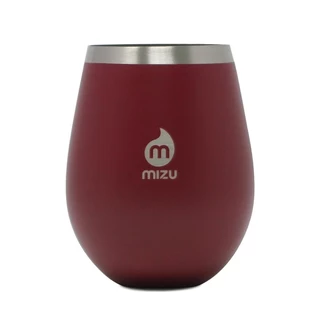 Kubek stalowy Mizu Wine Cup - Burgundowy