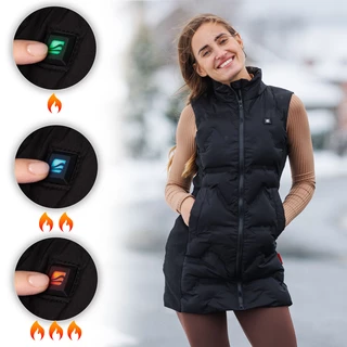 Women’s Heated Vest inSPORTline WARMelong - Black