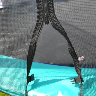 Safety Net for 244 cm Trampoline inSPORTline - the putting
