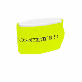 Fastening straps for cross country bands WORKER - Black - Yellow