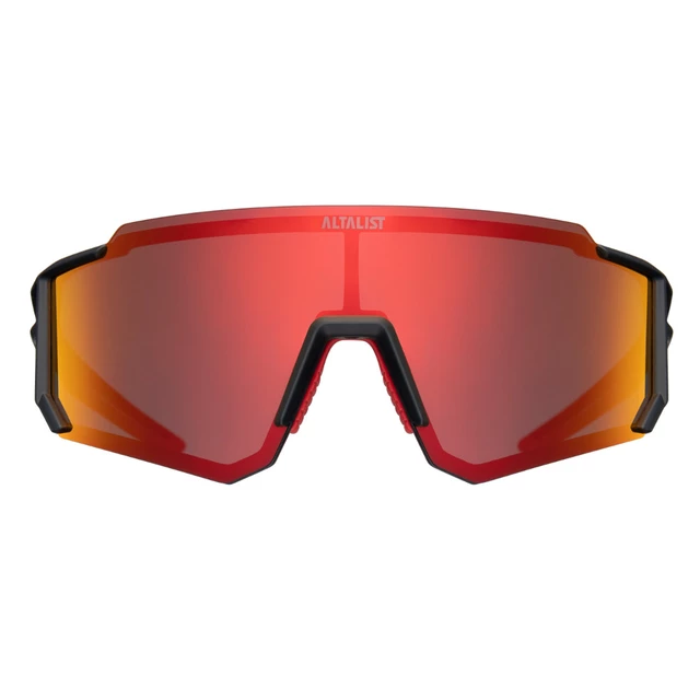 Sportowe okulary przeciwsłoneczne Altalist Legacy 2 - ciemnoniebieskie z różowymi soczewkami