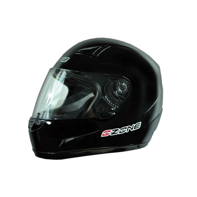 Motorcycle helmet Ozone A951 - Black Glossy