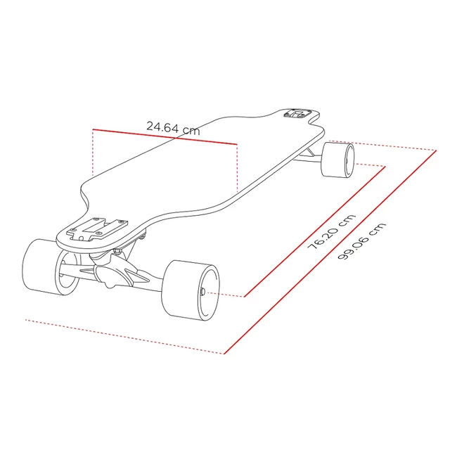 Street Surfing Freeride - Curve Wolf 39" Longboard