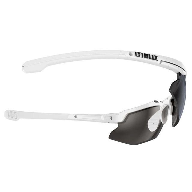 Bliz Force sportliche Sonnenbrille weißer Farbe