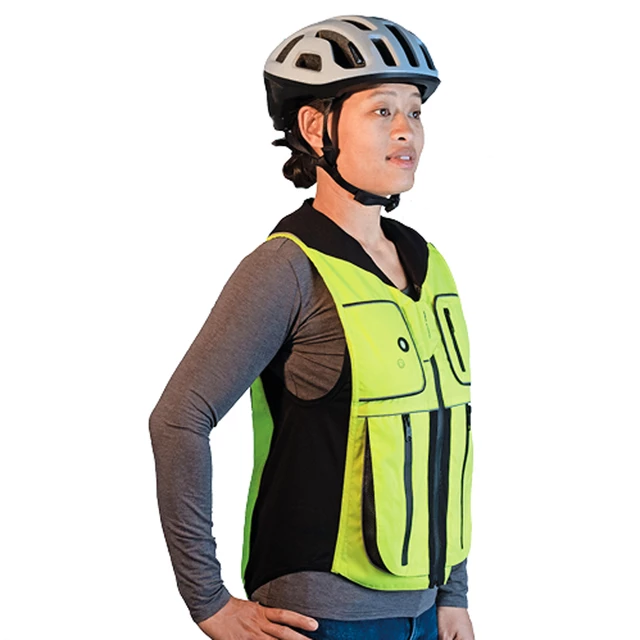 Airbagová vesta pro cyklisty Helite B'Safe, elektronická