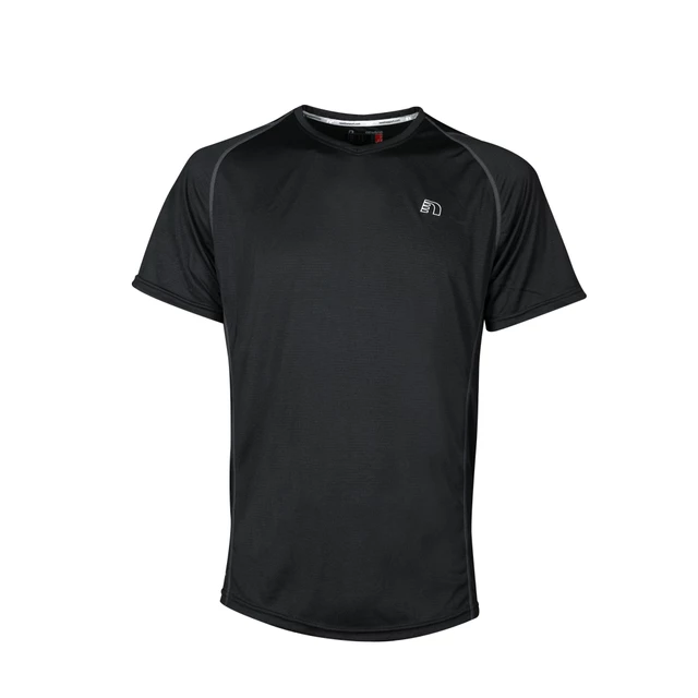Men's Running T-Shirt Newline Base Coolskin Tee - Black - Black