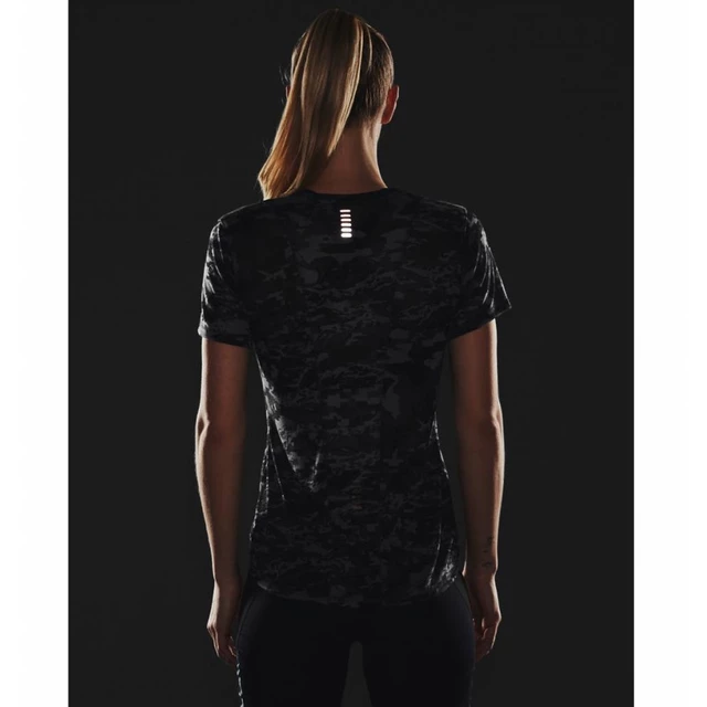 Under Armour Women Whisperlight Ss Short-Sleeve Shirt - Black