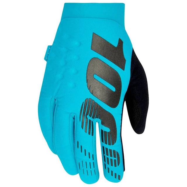 Men’s Cycling/Motocross Gloves 100% Brisker Blue