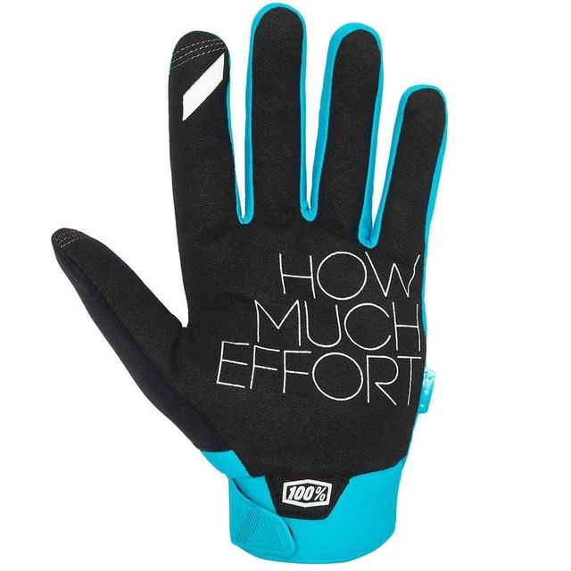 Men’s Cycling/Motocross Gloves 100% Brisker Blue
