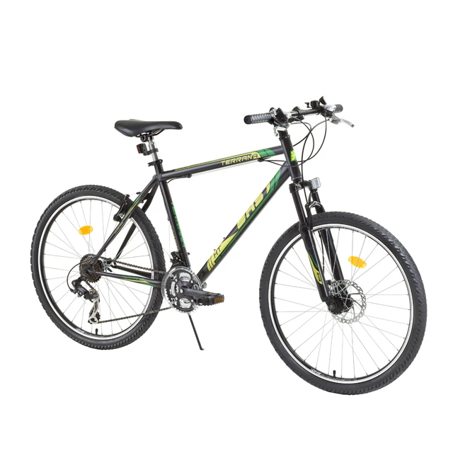Mountain bike DHS Terrana 2623 26" - model 2015 - Black-Yellow