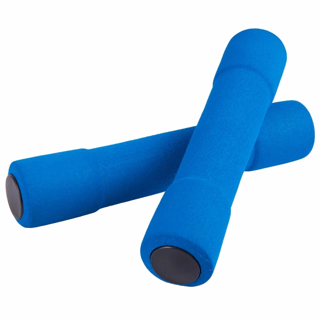 Činky molitanové inSPORTline 2x1kg - modrá
