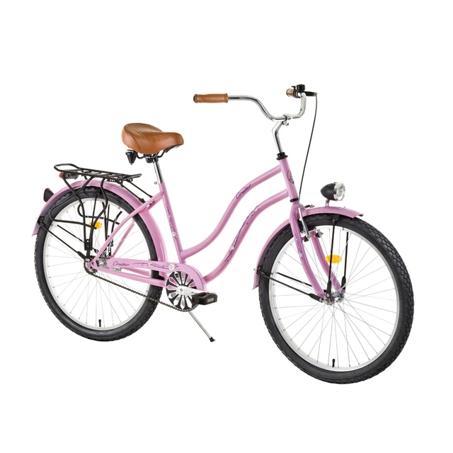 Ladies Urban Bike DHS Cruiser 2696 26" - model 2015 - Pink