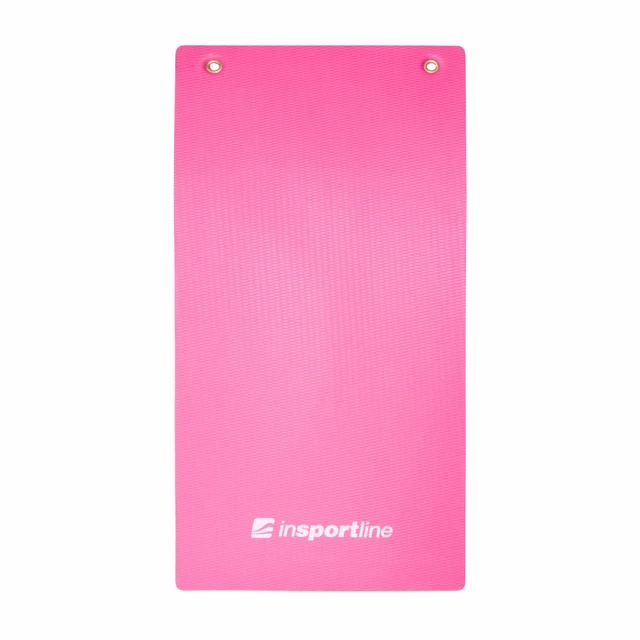 Edzőszőnyeg inSPORTline Profi 100 cm - rózsaszín (piros)