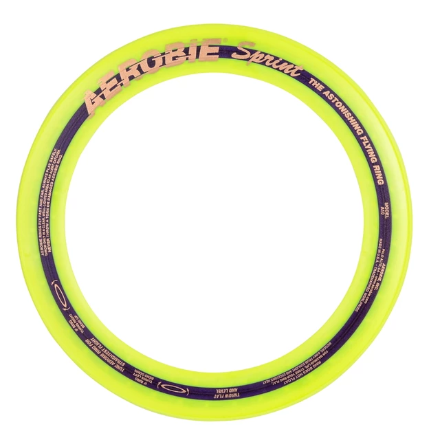 Lietajúci kruh Aerobie SPRINT - modrá - žltá