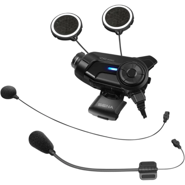 Bluetooth headset beépített kamerával SENA 10C PRO (1,6 km hatótávolság) -  inSPORTline
