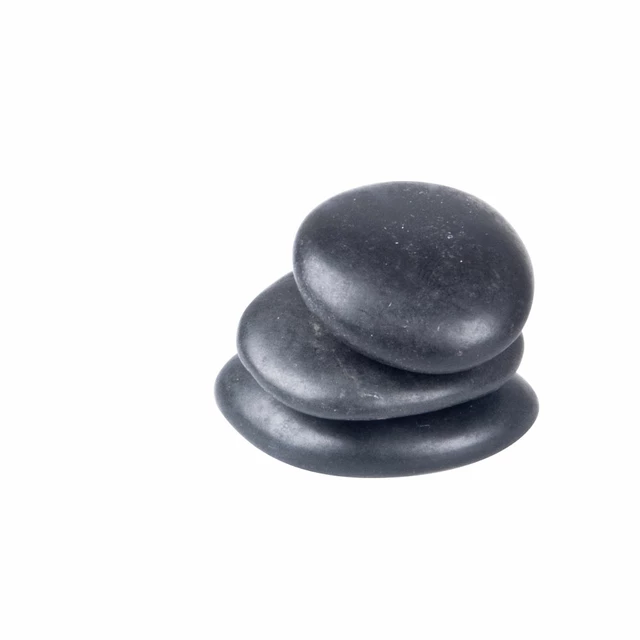 Kamienie bazaltowe do masażu z lawy wulkanicznej inSPORTline River Stone 2-4 cm - 3 szt.