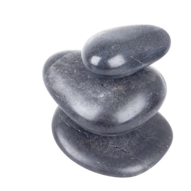 Kamienie wulkaniczne do masażu inSPORTline River Stone 6-8 cm – 3 szt.