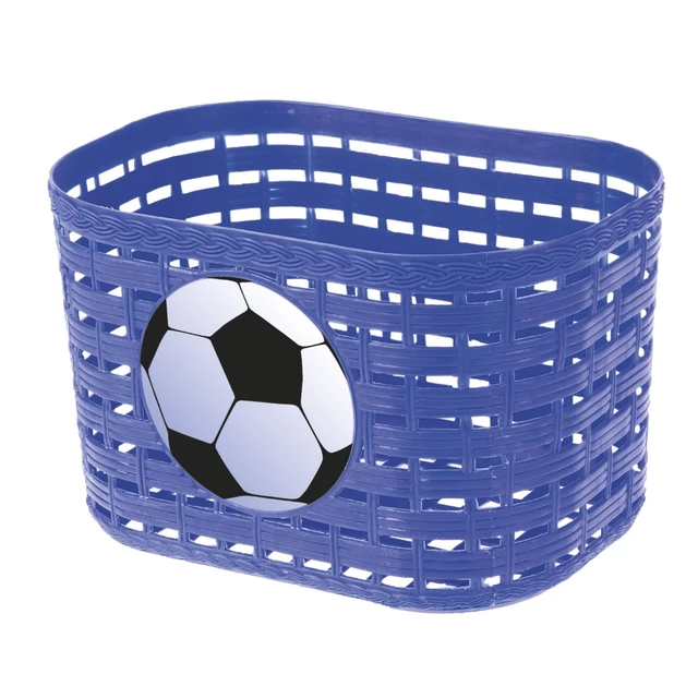 Koszyk dziecięcy przedni plastikowy M-Wave P Children's Basket - Różowy - Niebieski