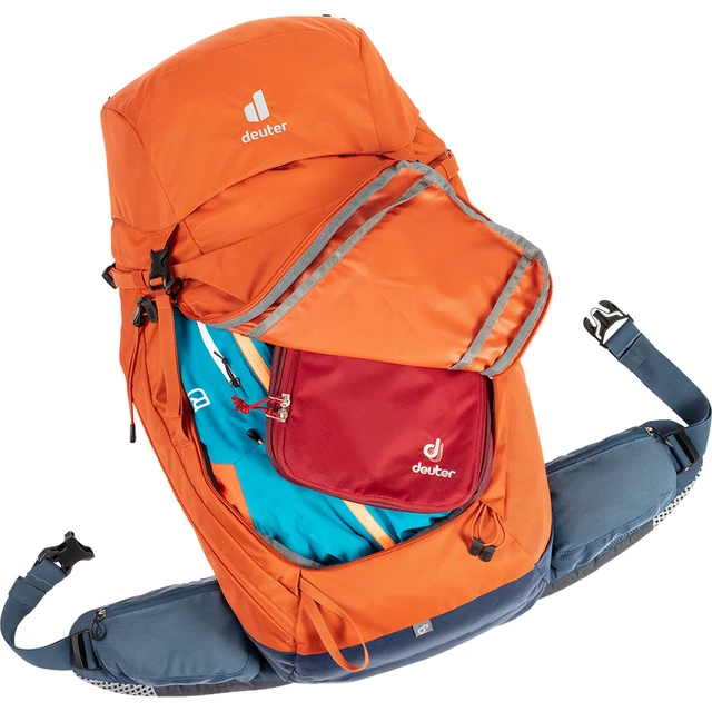 Hiking Backpack Deuter Trail Pro 36 - Paprika-Marine